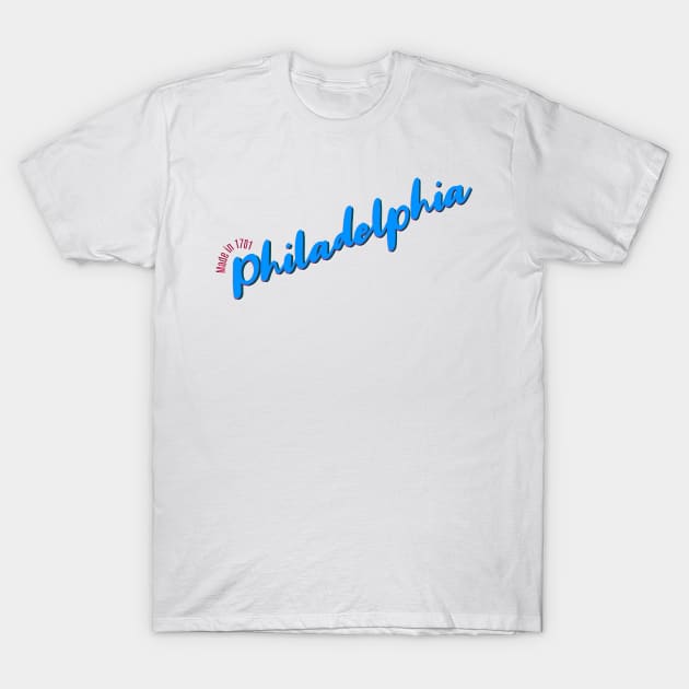 Philadelphia in 1701 T-Shirt by LB35Y5